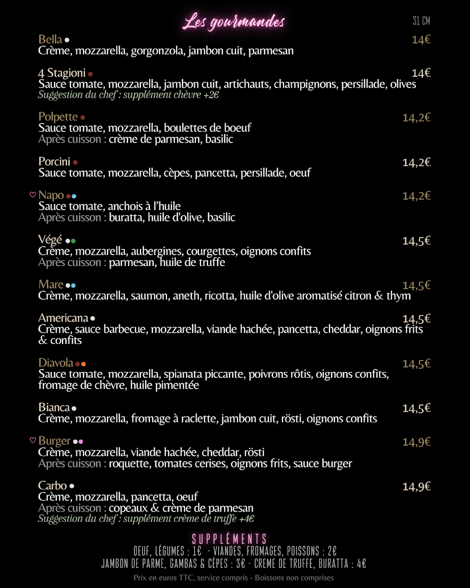 Menu Ciccio Pizzeria Fayence-1